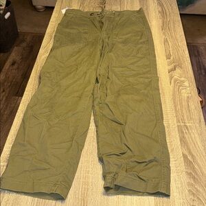 Levi's 94 Baggy Jeans Olive Green Cargo Style Women's W26